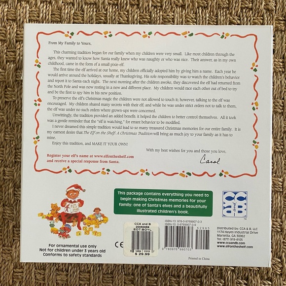 Elf on the Shelf Box ONLY
Empty box - Picture 3 of 4